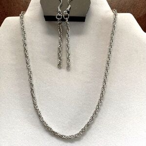 NEW Paparazzi Silver Rope Chain Linked Choker Necklace